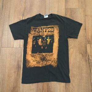 VTG Hollywood Undead Wanted Adult Small Shirt Rap Rock Band Tee Los Angeles Punk